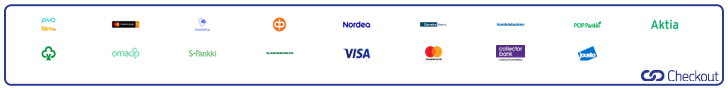 Checkout - Oma maksutapa kaikille